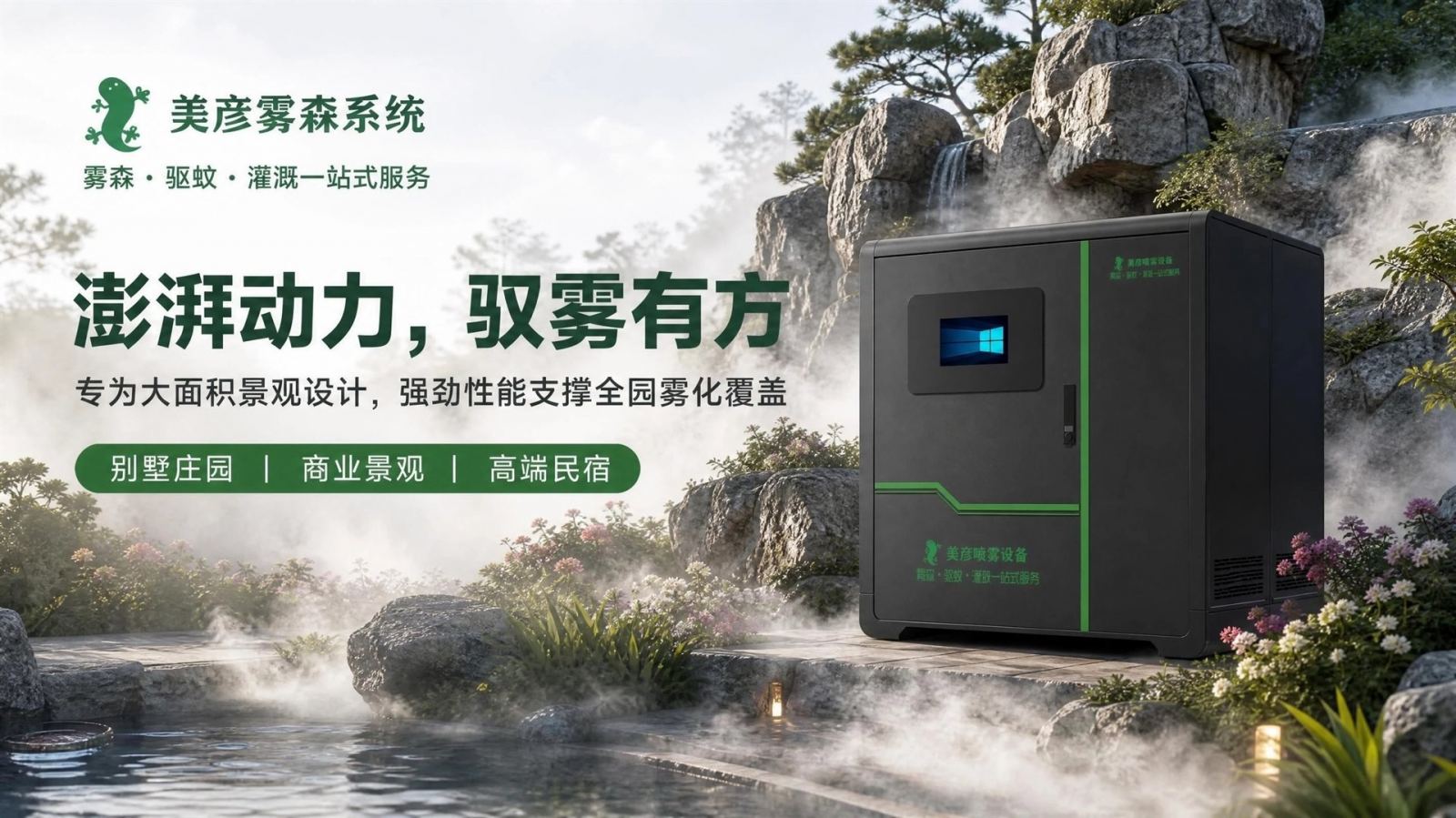 孝感雾森景观冷雾机
